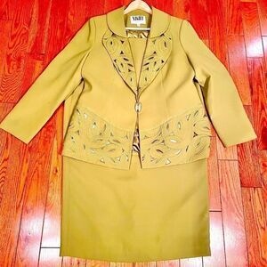 OLIVE NIGHT STUDIO NY 3 PIECE EVENING SUIT SIZE 16